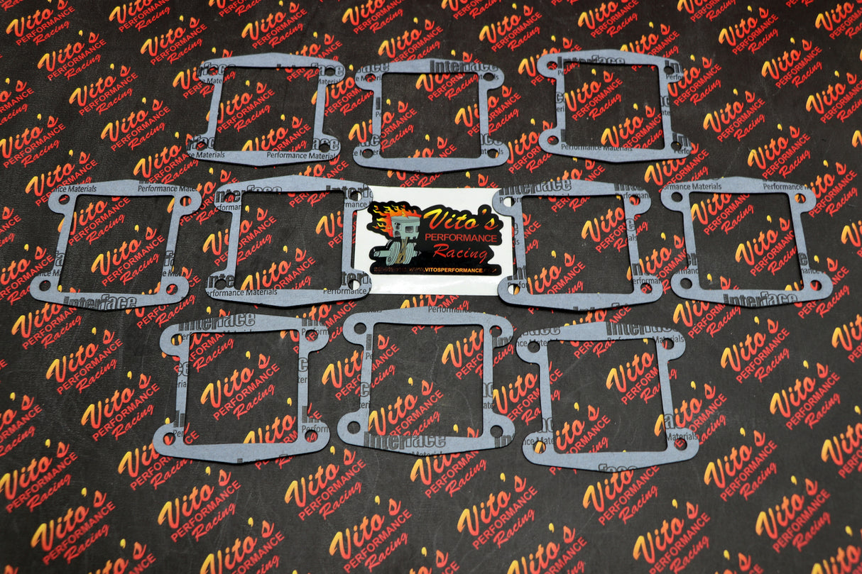 10 x VITO's Yamaha Blaster Intake manifold reed gasket 1988-2006 YFS200