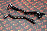 NEW Banshee BILLET LEVER KIT - Anodized black aluminum shifter + brake lever