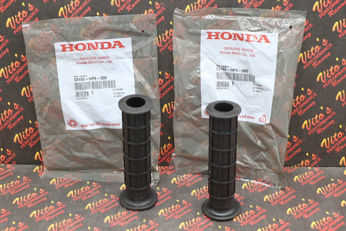 2 x OEM Honda Handle Bars Grips Rincon 680 650 Rancher 420 Foreman 400 450