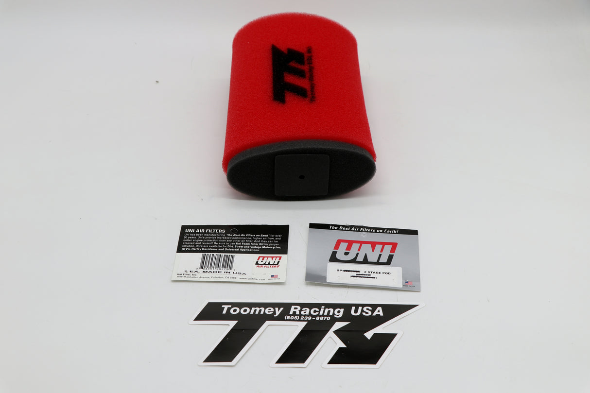 TOOMEY RACING air filter for airbox Yamaha Banshee by UNI foam multi stage