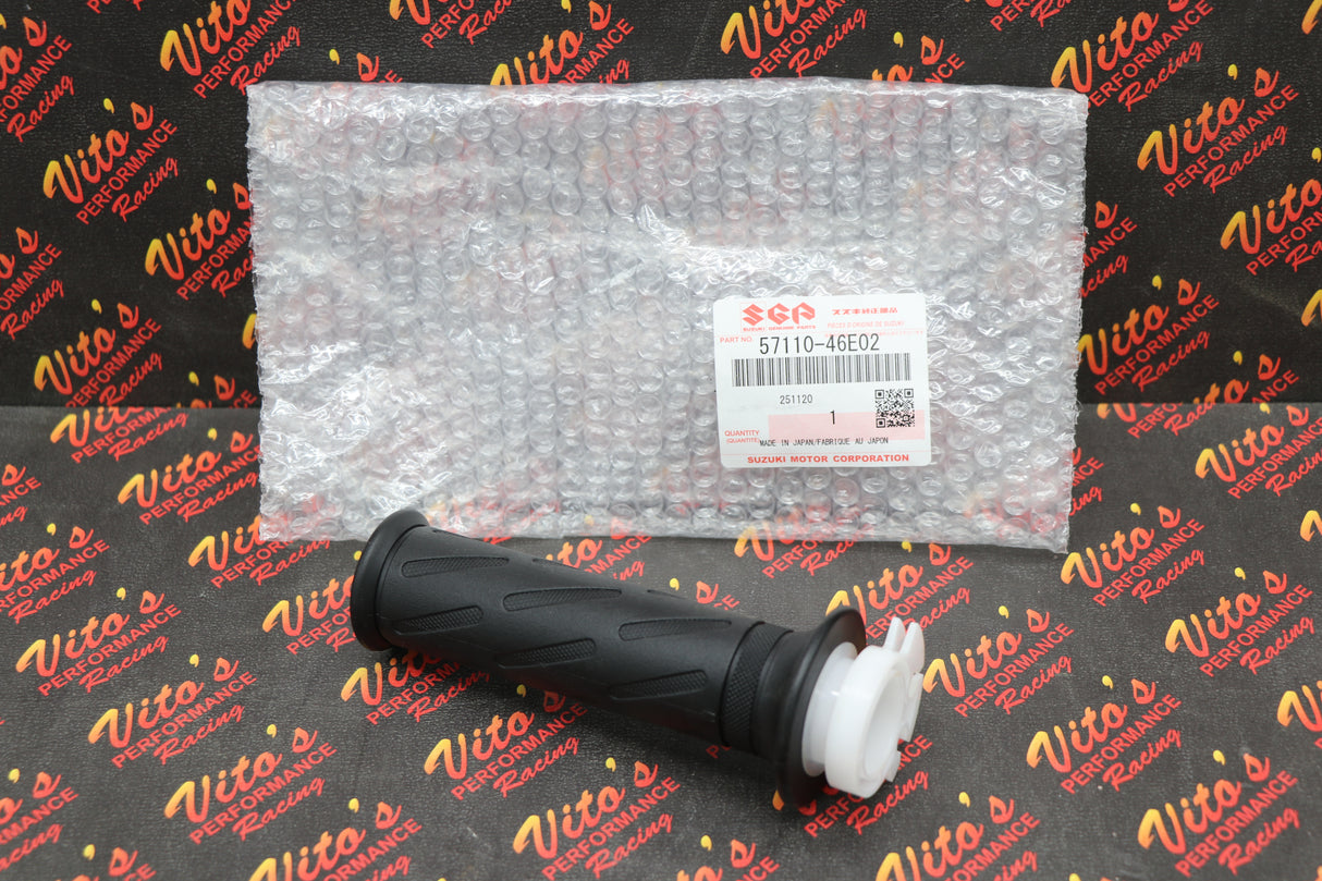 SUZUKI OEM GRIP & THROTTLE TUBE SET GSXR 600 750 1000 HAYABUSA TWIST RIGHT