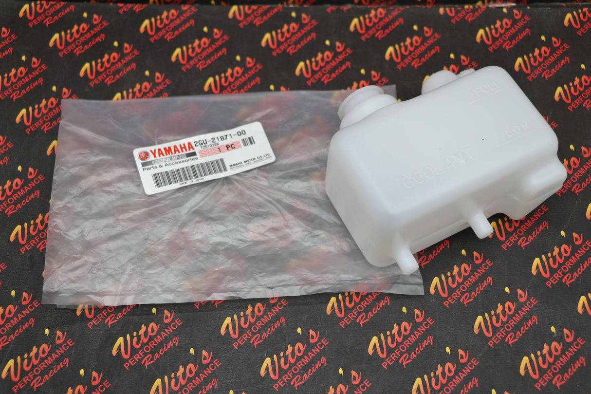 NEW OEM factory  coolant overflow rezzy bottle radiator reservoir Yamaha Banshee
