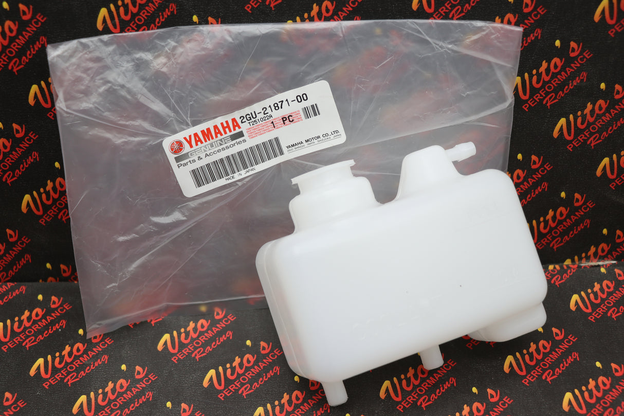 NEW OEM factory  coolant overflow rezzy bottle radiator reservoir Yamaha Banshee