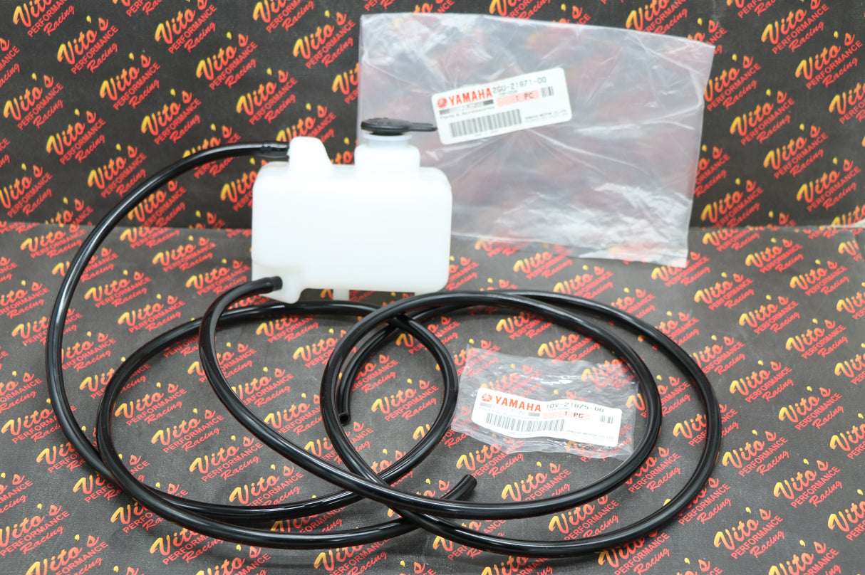 NEW OEM factory  coolant overflow rezzy bottle radiator reservoir Yamaha Banshee