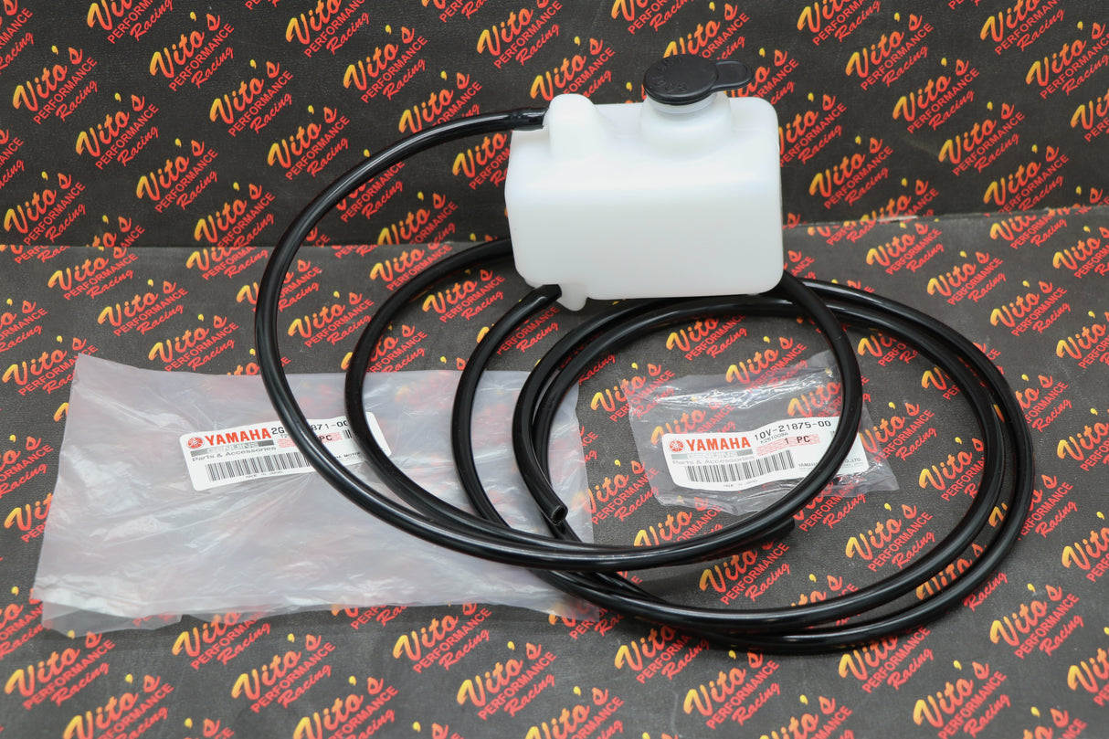 NEW OEM factory  coolant overflow rezzy bottle radiator reservoir Yamaha Banshee