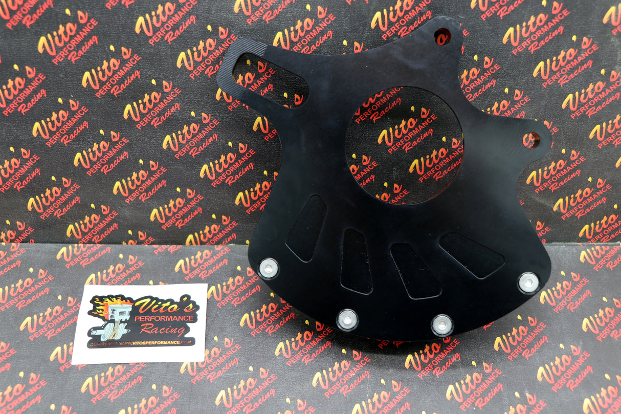 Rear Brake Rotor guard protector Yamaha 2006-2025 Raptor 700 700r BLACK