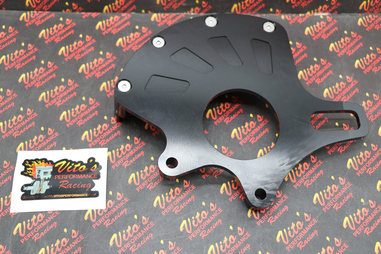 Rear Brake Rotor guard protector Yamaha 2006-2025 Raptor 700 700r BLACK