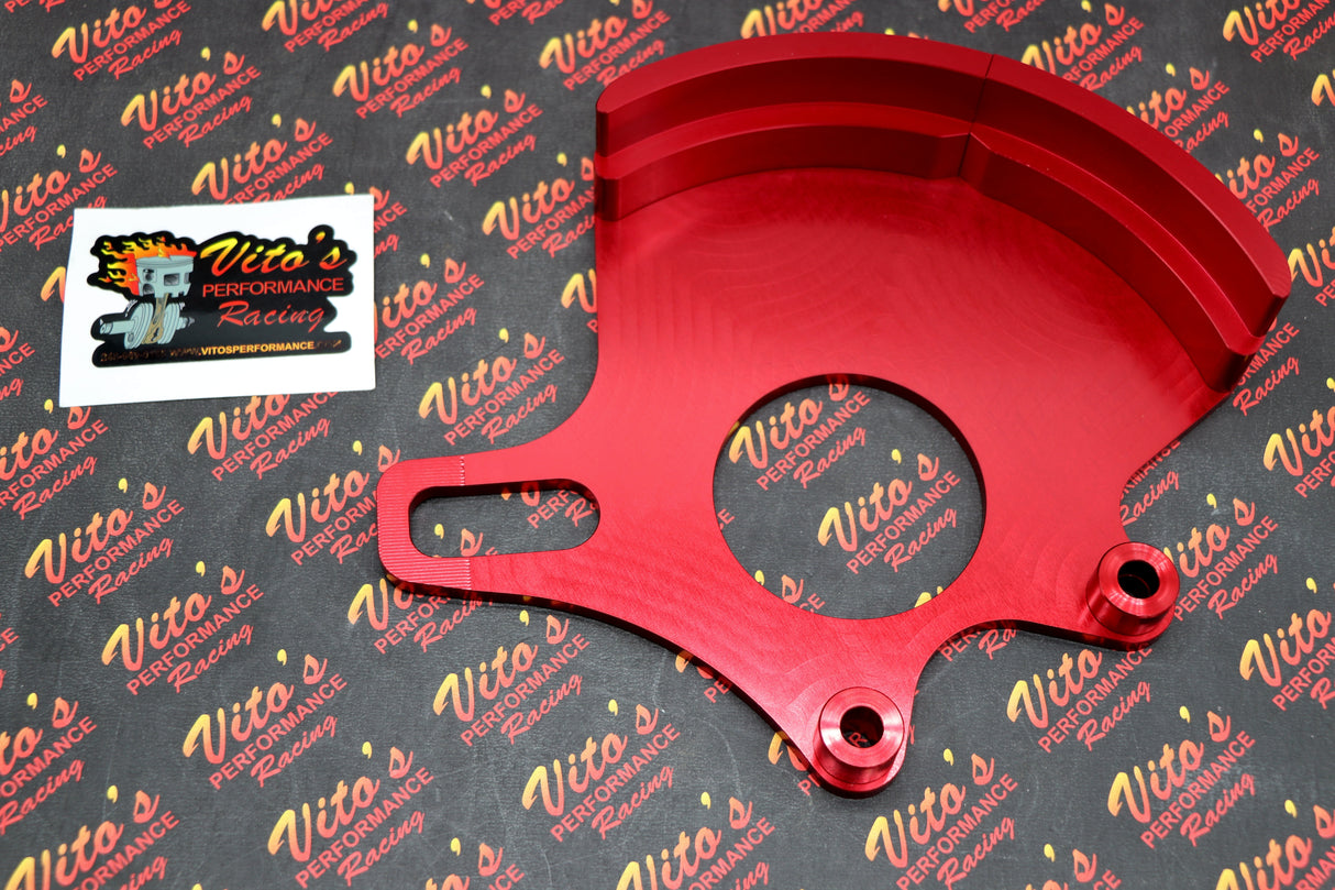 Rear Brake Rotor guard protector Yamaha 2006-2025 Raptor 700 700r RED