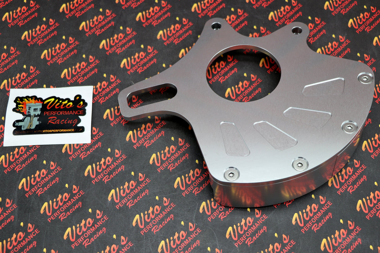 Rear Brake Rotor guard protector Yamaha 2006-2025 Raptor 700 700r SILVER