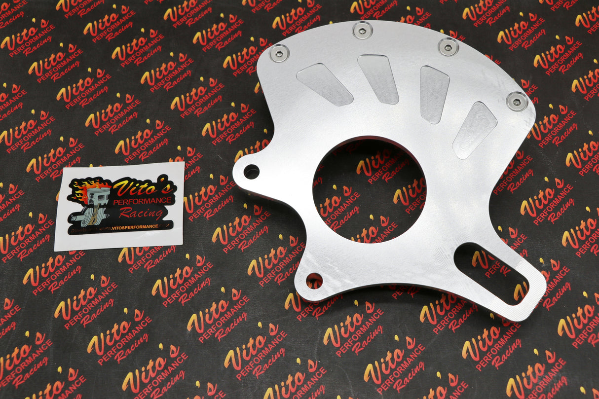 Rear Brake Rotor guard protector Yamaha 2006-2025 Raptor 700 700r SILVER