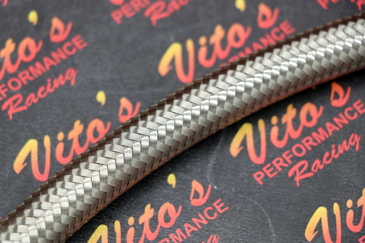 Vito's Oil cooler bypass line Honda TRX450R 450r 2004-2005 SILVER
