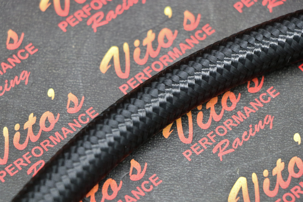 Vito's Oil cooler bypass line Honda TRX450R 450r 2004-2005 Black