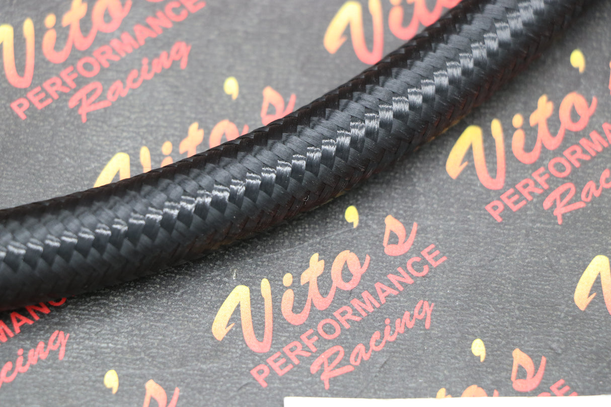 Vito's Oil cooler bypass line Honda TRX450R 450r 2004-2005 Black