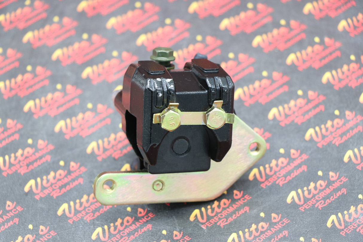 NEW Yamaha Banshee rear caliper brake back brakes pads BILLET BLOCK OFF PLATE