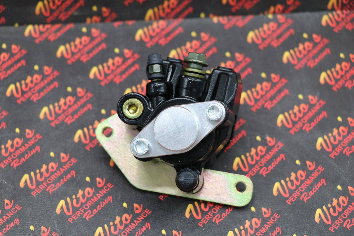 NEW Yamaha Banshee rear caliper brake back brakes pads BILLET BLOCK OFF PLATE