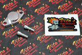 Vito's Rear Parking Brake Block Off Plate Billet Aluminum Banshee Raptor + Bolts