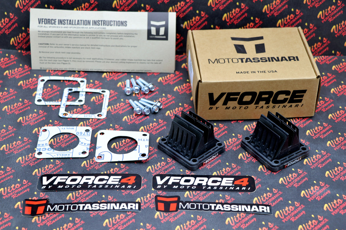 V FORCE 4 Reed Valve VFORCE4 Genuine Moto Tassinari Yamaha Banshee VF4 1987-2006