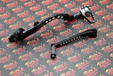 Honda TRX450R lever kit BILLET ALUMINUM BLACK shifter + brake lever