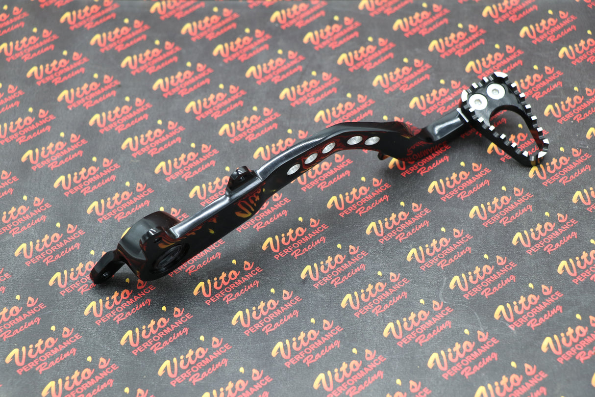 NEW Honda TRX450R REAR brake lever BILLET ALUMINUM aodized black