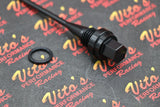 REPLACEMENT billet aluminum Dipstick for lock up covers Banshee BLACK
