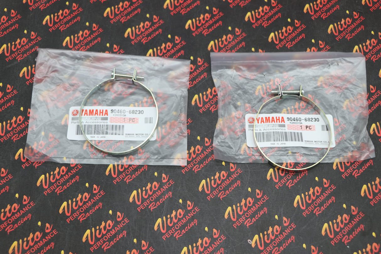 2 x OEM factory clamp for Banshee airbox boot to airbox