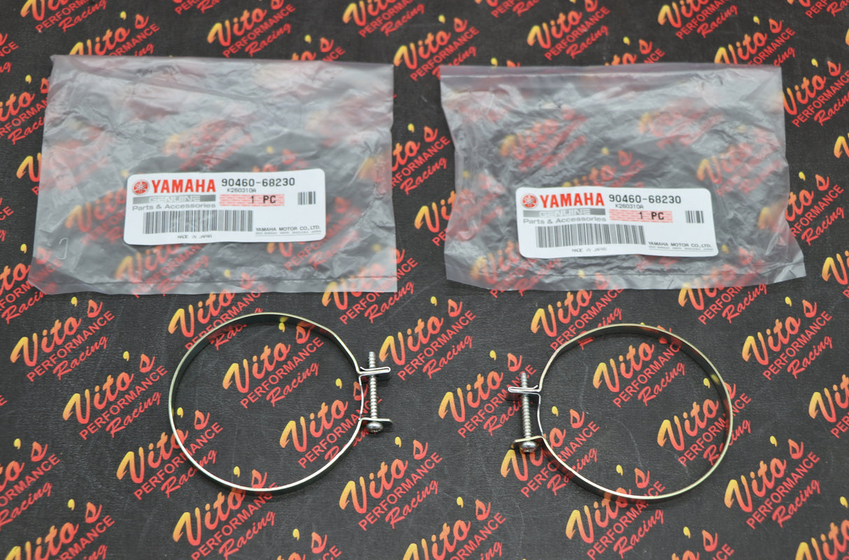 2 x OEM factory clamp for Banshee airbox boot to airbox