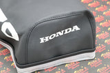 NEW Honda ATC70 seat cover only - fits 1978-1985 ATC 70 BLACK SMOOTH #70 letters
