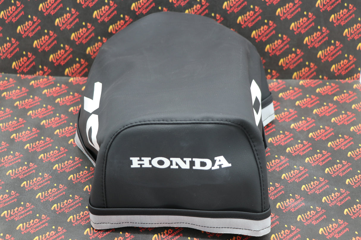 NEW Honda ATC70 seat cover only - fits 1978-1985 ATC 70 BLACK SMOOTH #70 letters