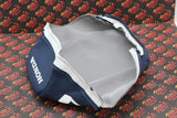 NEW Honda ATC70 seat cover only - fits 1978-1985 ATC 70 BLUE SMOOTH #70 letters