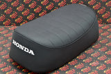 NEW Honda ATC70 seat complete - fits 1978-1985 ATC 70 BLACK PLEAT