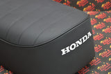 NEW Honda ATC70 seat complete - fits 1978-1985 ATC 70 BLACK PLEAT