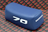 NEW Honda ATC70 seat complete - fits 1978-1985 ATC 70 #70 print on sides BLUE
