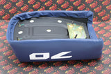 NEW Honda ATC70 seat complete - fits 1978-1985 ATC 70 #70 print on sides BLUE