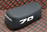 NEW Honda ATC70 seat complete - fits 1978-1985 ATC 70 #70 print on sides BLACK