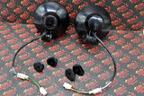 2 x NEW Headlights Yamaha Banshee lens bulbs lights grills 2002-2006 + COLLARS