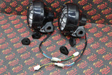 2 x NEW Headlights Yamaha Banshee lens bulbs lights grills 2002-2006 + COLLARS