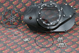 CLUTCH COVER + LOCK UP KIT Billet aluminum Yamaha Banshee clear window BLACK