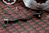 CLUTCH COVER + LEVER Billet aluminum Yamaha Banshee clear window SILVER