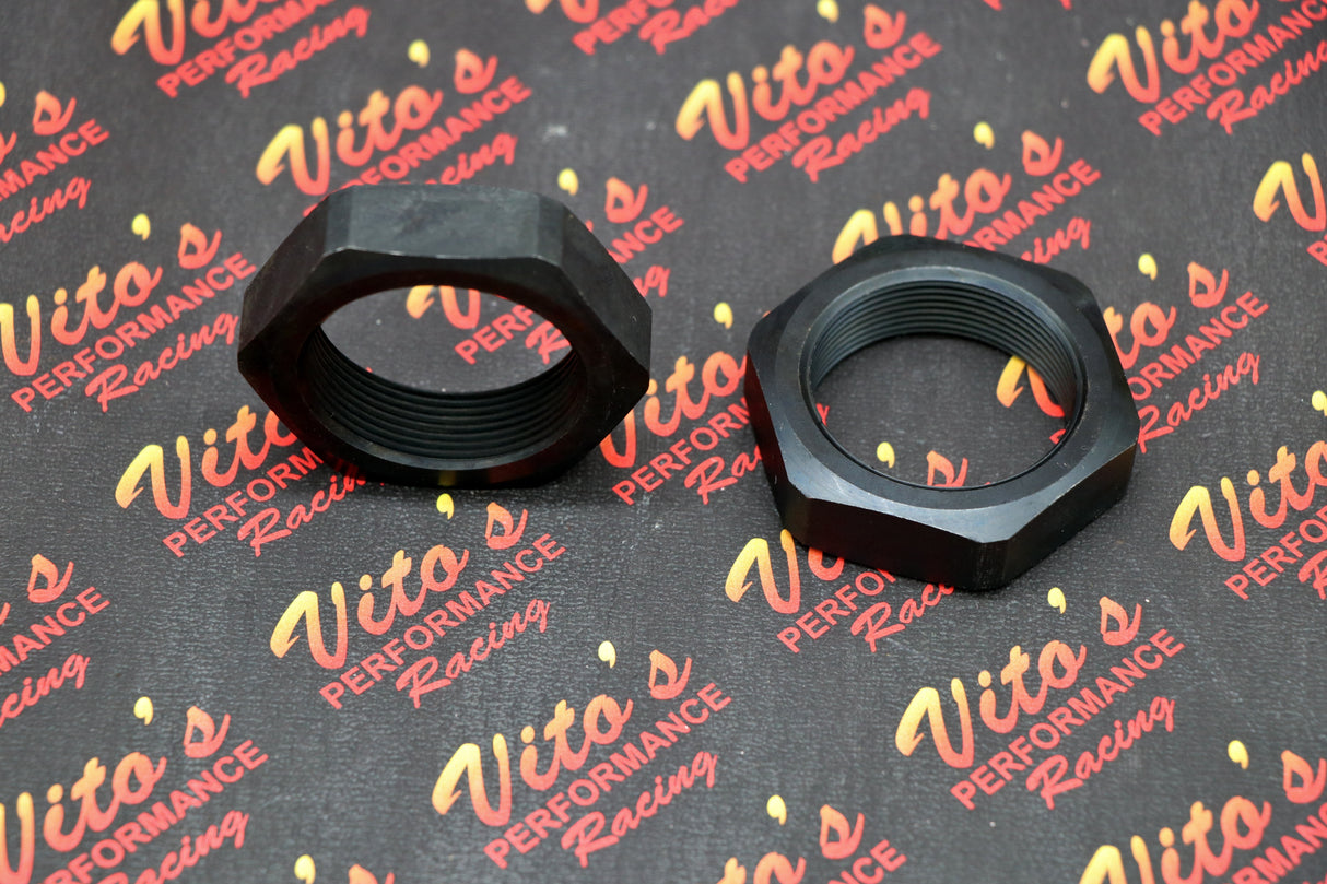 2 x Vito's Performance rear AXLE NUTS center hub carrier Yamaha Warrior 350