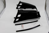 NEW VITO'S YAMAHA BANSHEE GAS TANK SIDE COVERS PLASTIC WRAP 1987-2006 BLACK