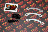 Rear sprocket hub bolts washers nuts lock tabs Yamaha Banshee Blaster Warrior