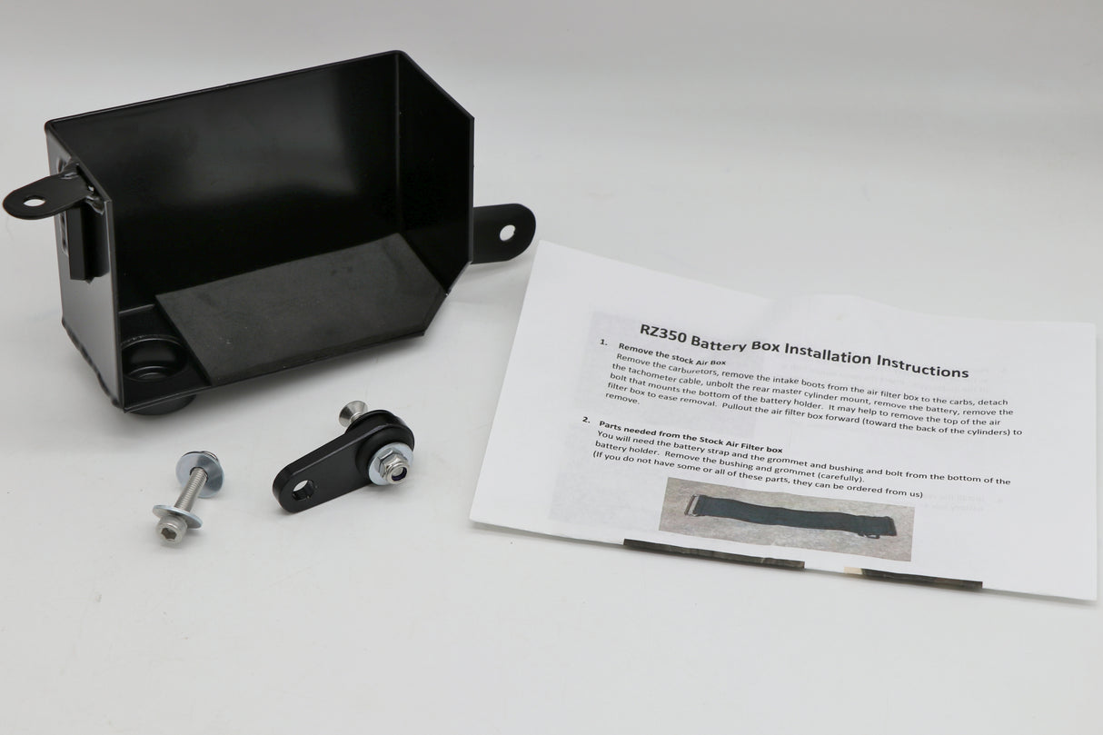 RZ-350 BATTERY BOX for airbox delete by Toomey Designs