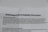 RZ-350 BATTERY BOX for airbox delete by Toomey Designs