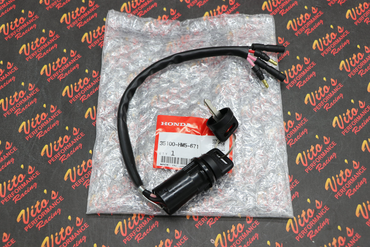 OEM Honda Ignition Key Switch FourTrax 300 TRX300FW 4x4 TRX300 1988-2000