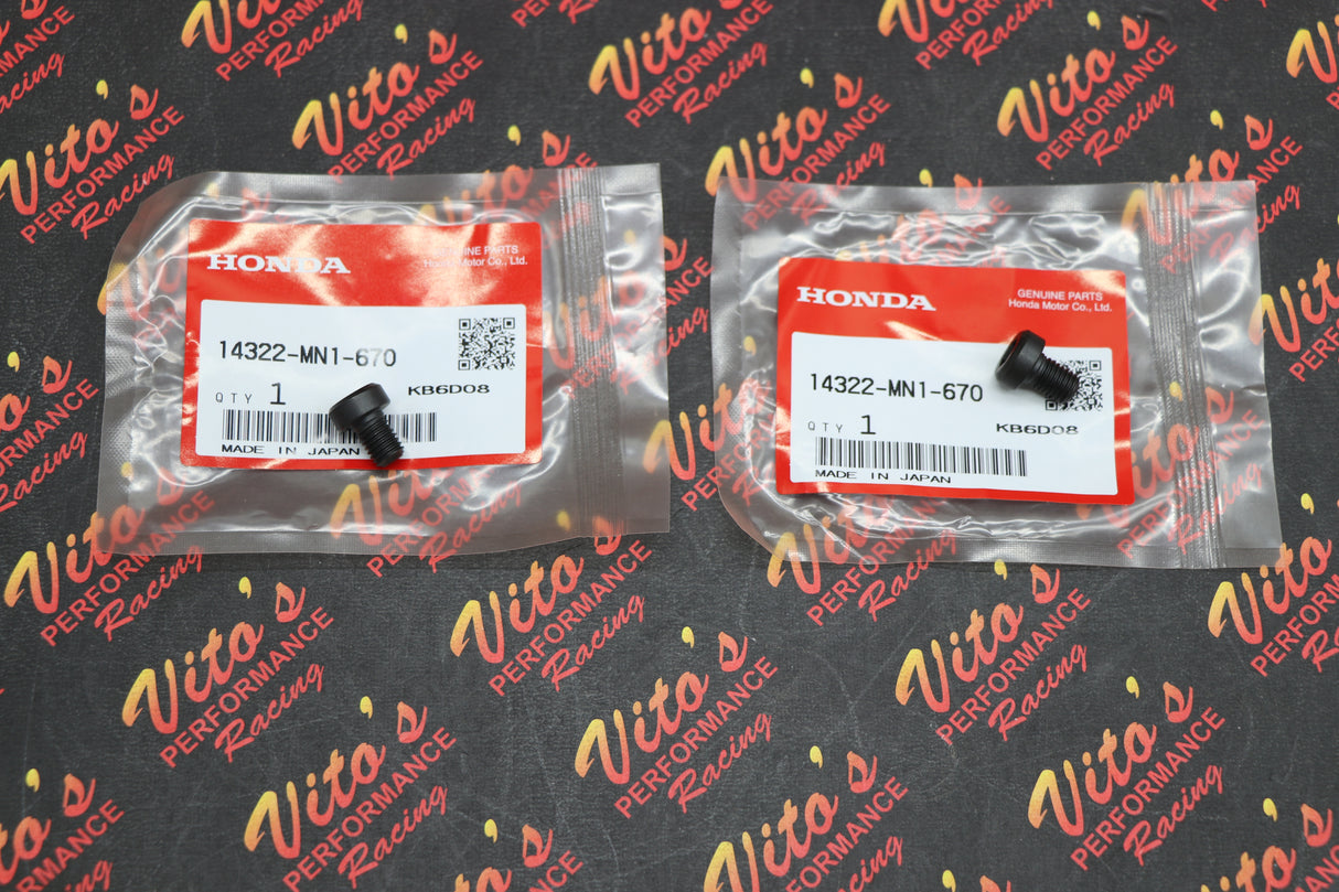 2 x OEM Honda Cam Sprocket Bolts TRX450r XR600r CRF450r