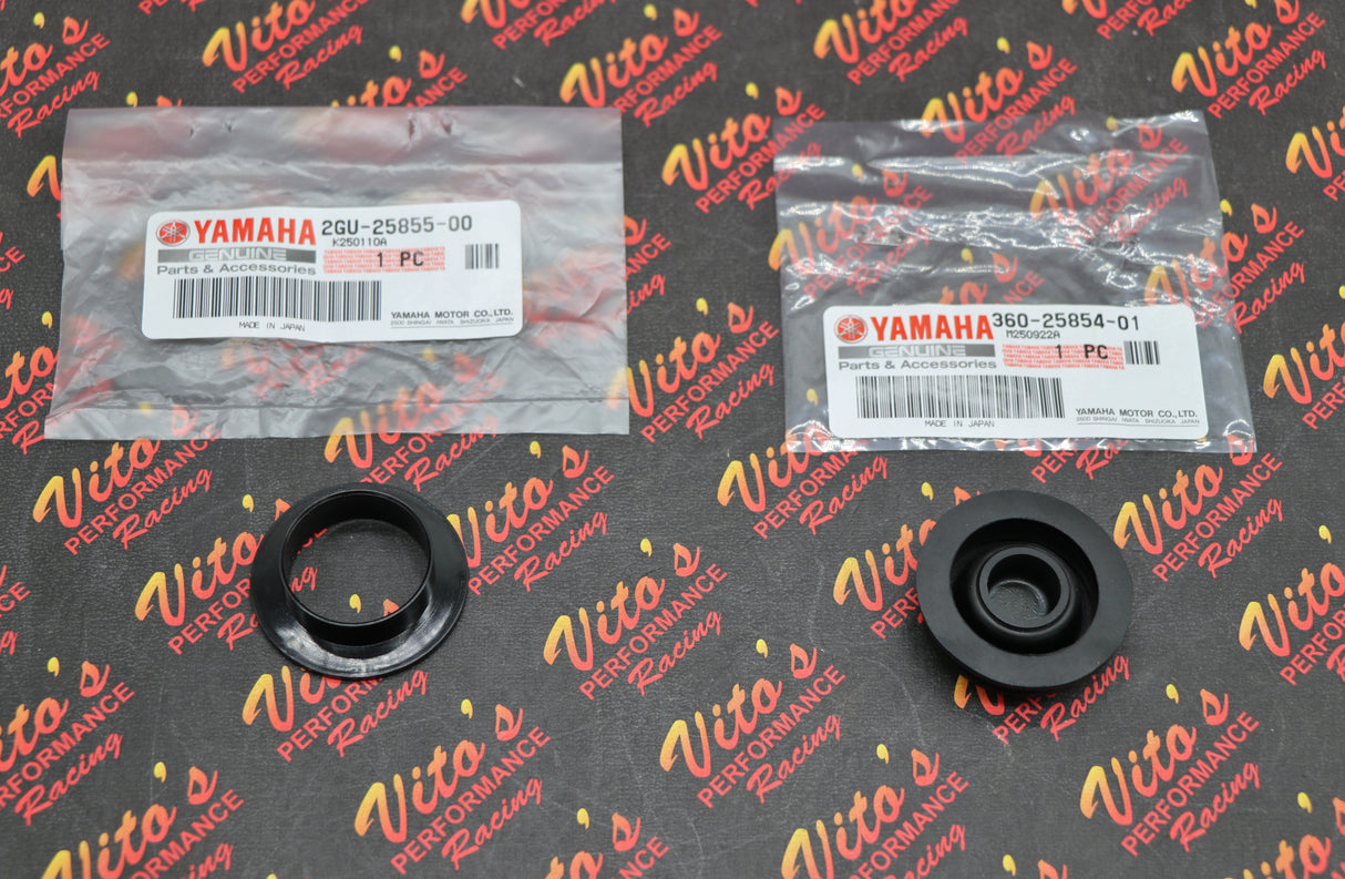 OEM Yamaha Banshee Rear Brake Master Cylinder Reservoir Diaphragm + bushing KIT