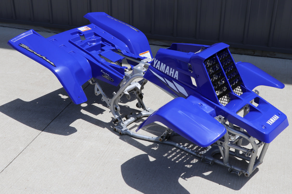 Yamaha Banshee Fenders + Gas Tank Plastic + Rad Cover Grill + Graphics Blue 2003