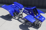 Yamaha Banshee Fenders + Gas Tank Plastic + Rad Cover Grill + Graphics Blue 2003