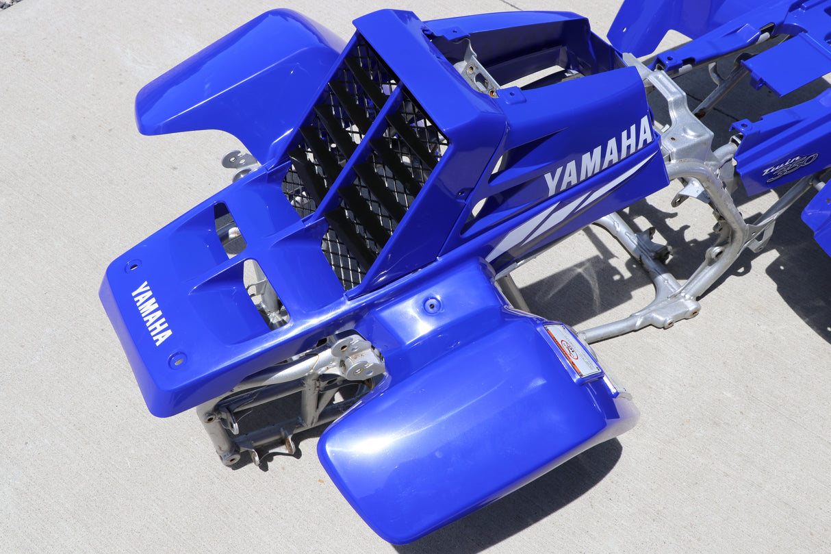 Yamaha Banshee Fenders + Gas Tank Plastic + Rad Cover Grill + Graphics Blue 2003