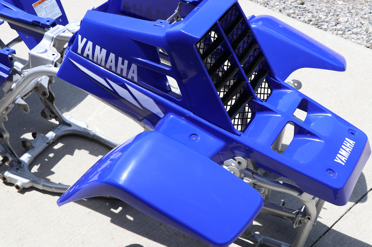 Yamaha Banshee Fenders + Gas Tank Plastic + Rad Cover Grill + Graphics Blue 2003
